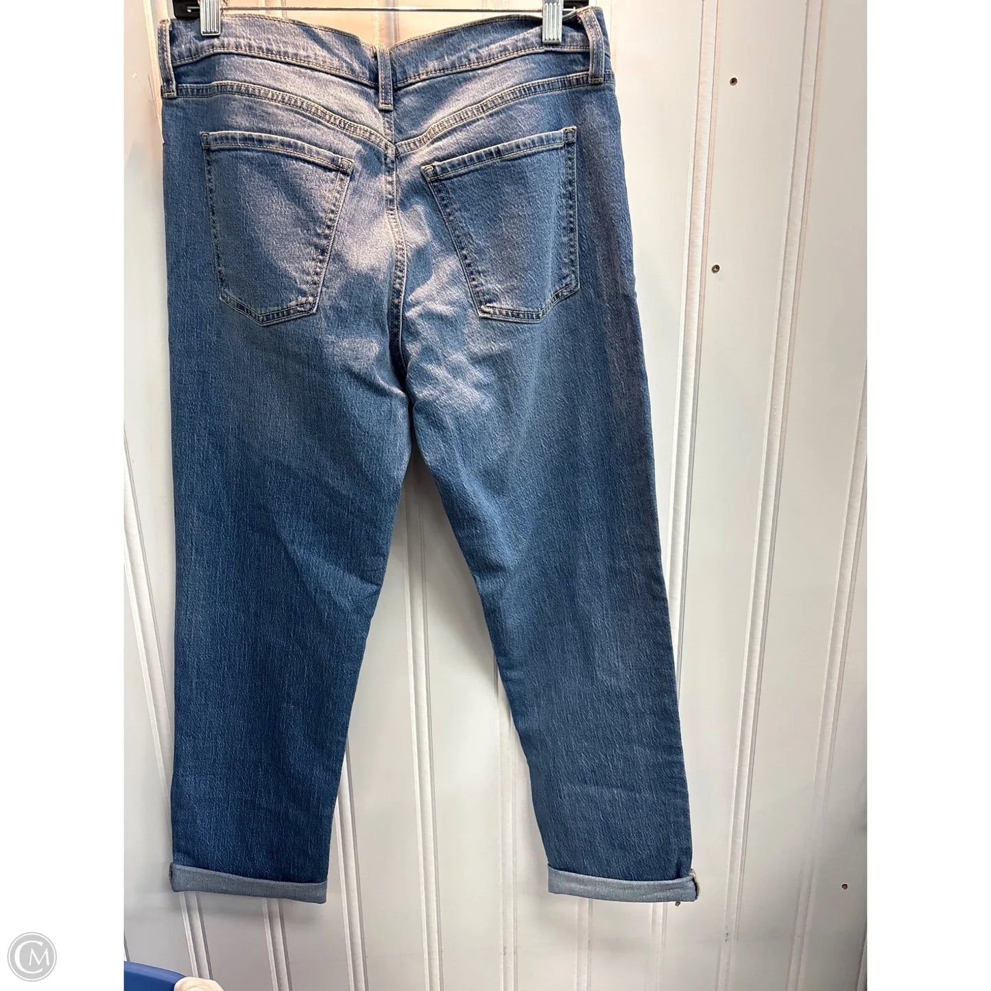 Jeans Boyfriend By Old Navy In Blue, Size: 8