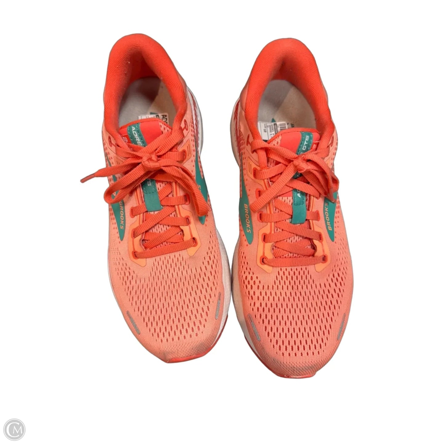 Shoes Athletic By Brooks In Orange & Pink, Size: 10