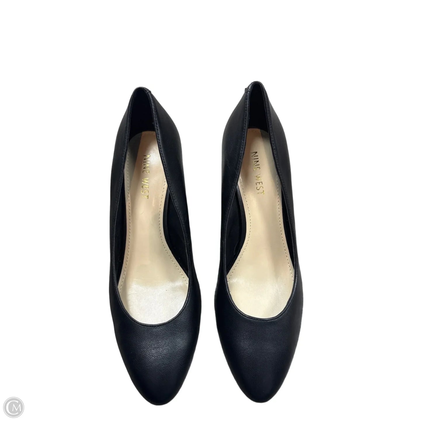 Shoes Heels Wedge By Nine West In Black, Size: 7.5