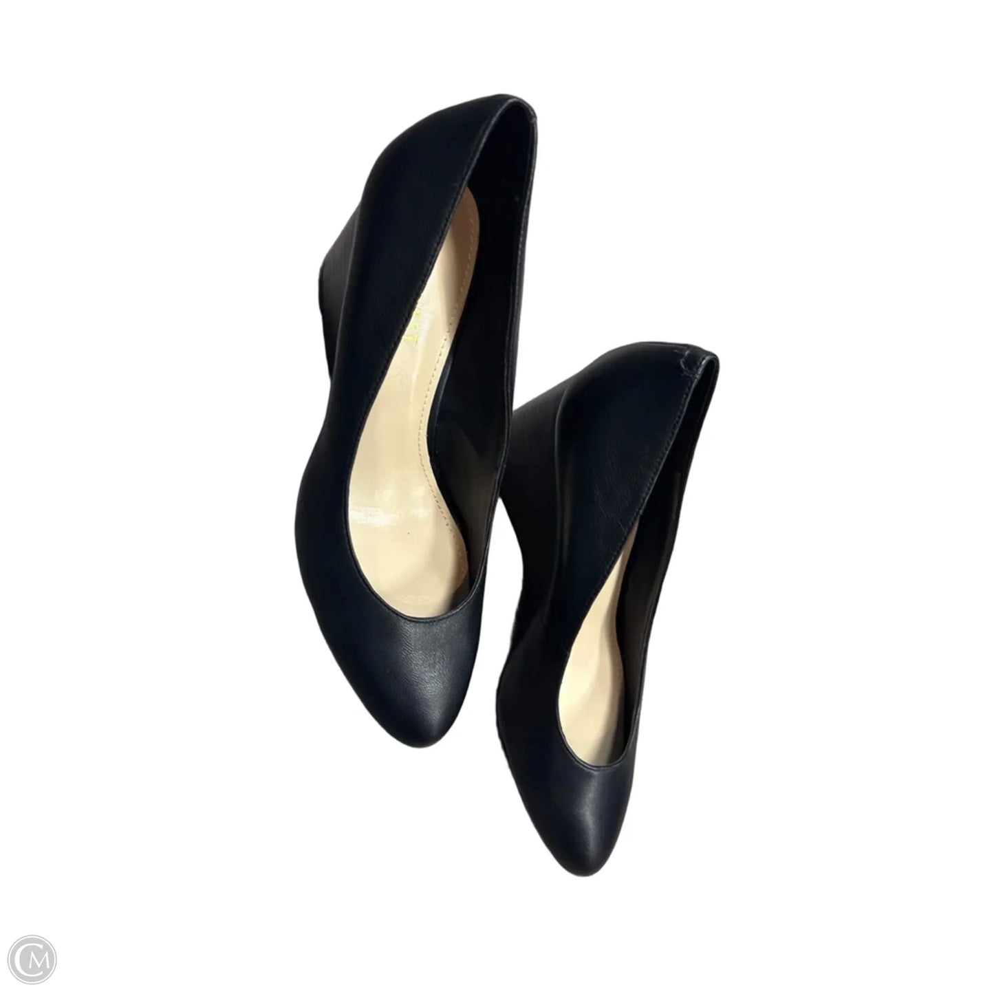 Shoes Heels Wedge By Nine West In Black, Size: 7.5