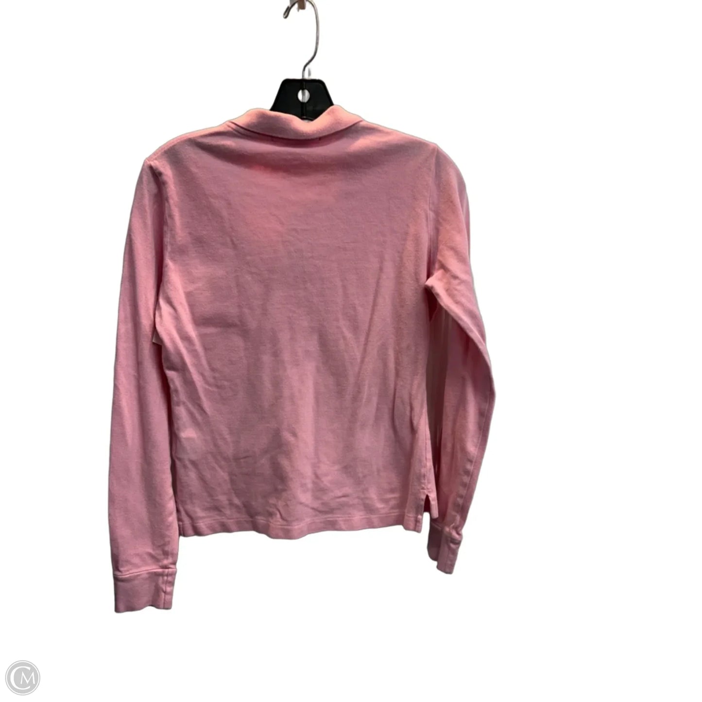 Top Long Sleeve Basic By Ralph Lauren In Pink, Size: M