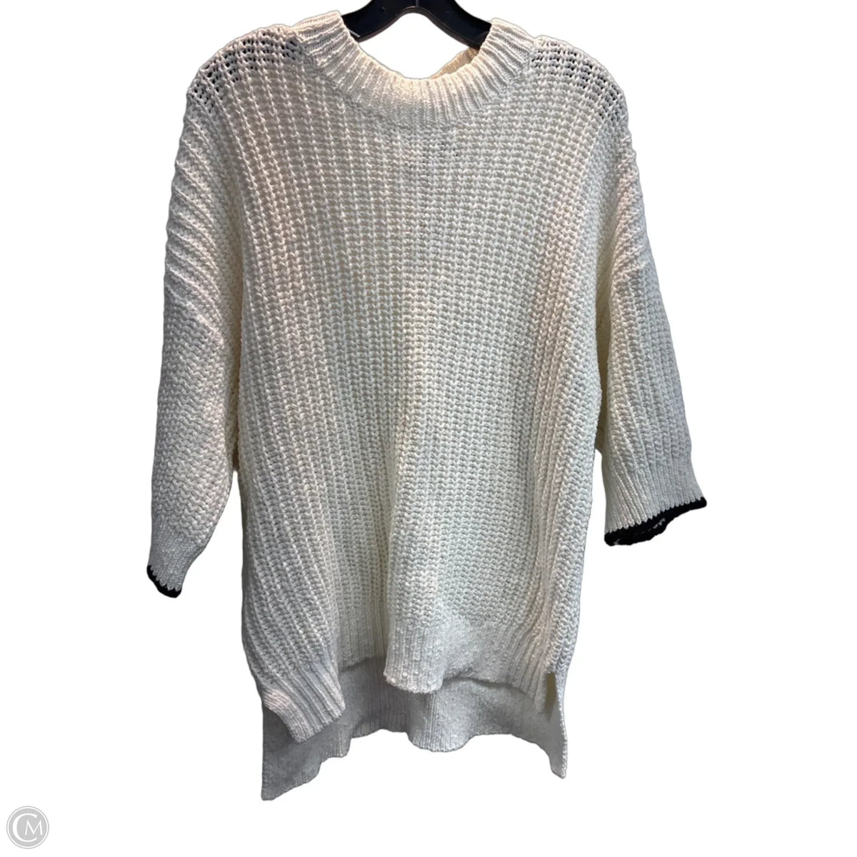 Sweater By Loft In White, Size: L