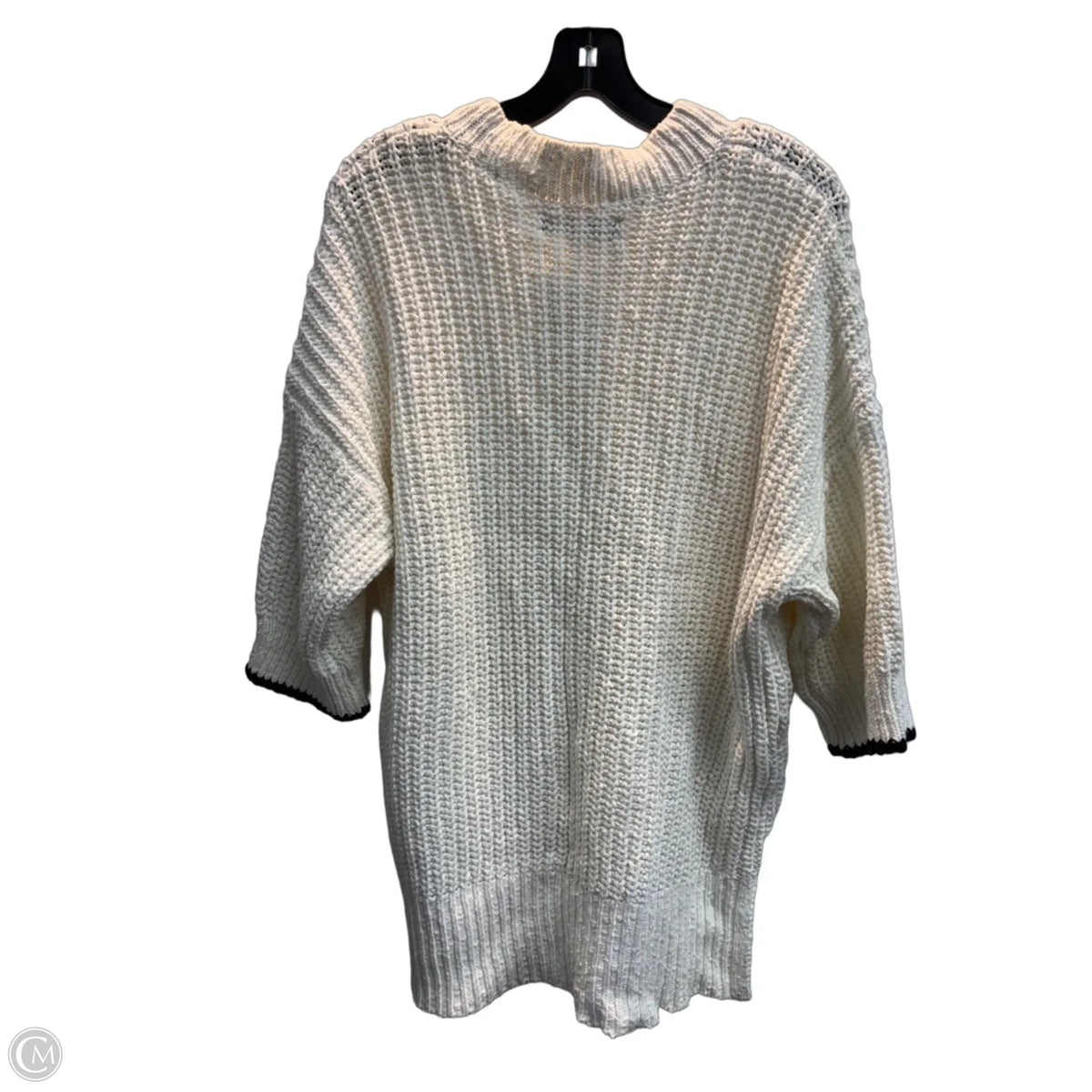 Sweater By Loft In White, Size: L