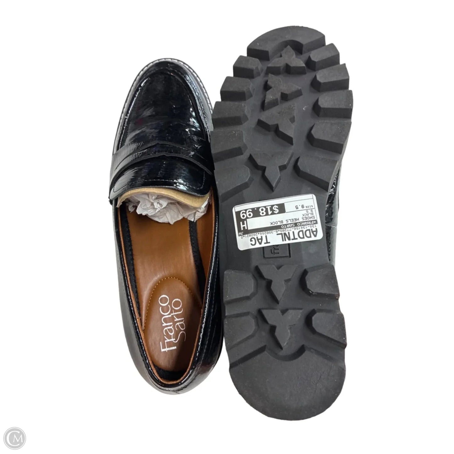 Shoes Heels Block By Franco Sarto In Black, Size: 9.5