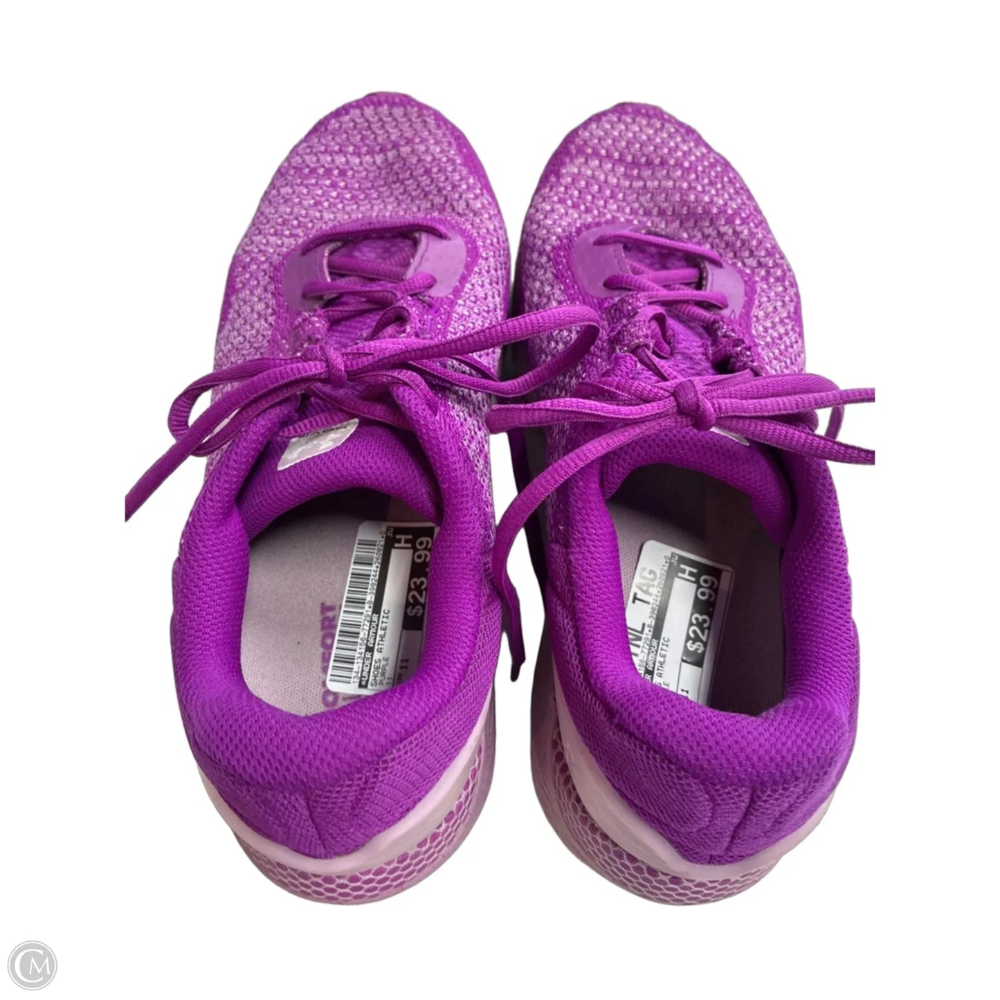 Shoes Athletic By Under Armour In Purple, Size: 11