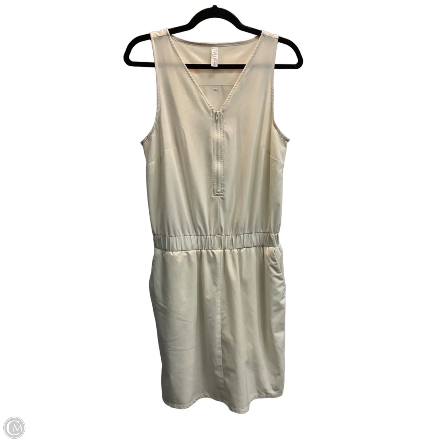 Athletic Dress By Stylus In Cream, Size: S