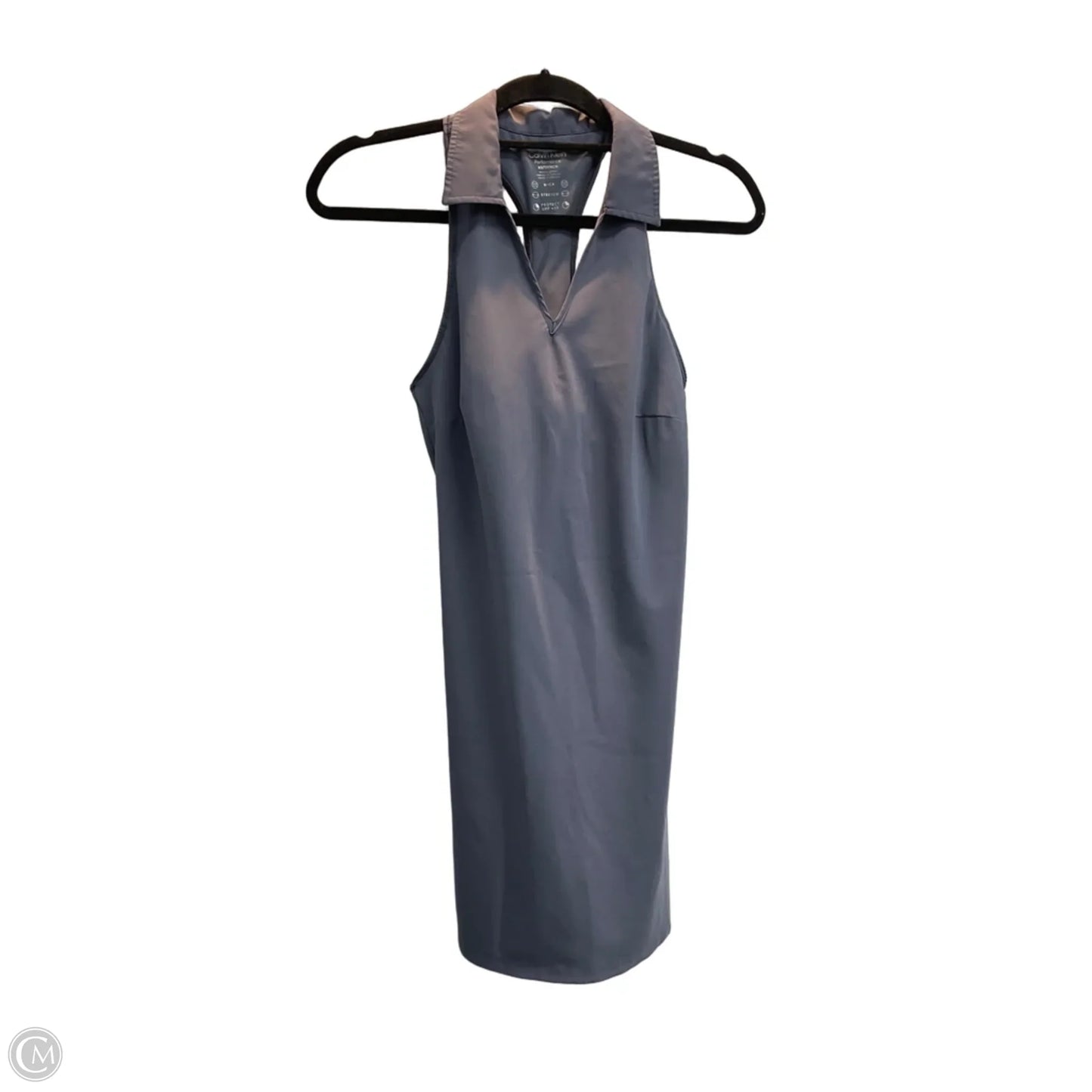 Athletic Dress By Calvin Klein In Blue, Size: Xs