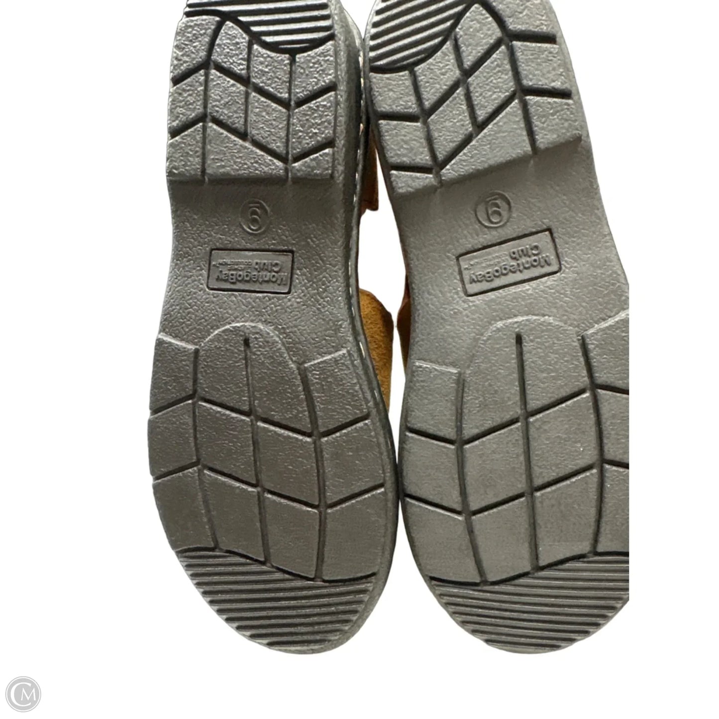 Sandals Flats By Montego Bay In Brown, Size: 9