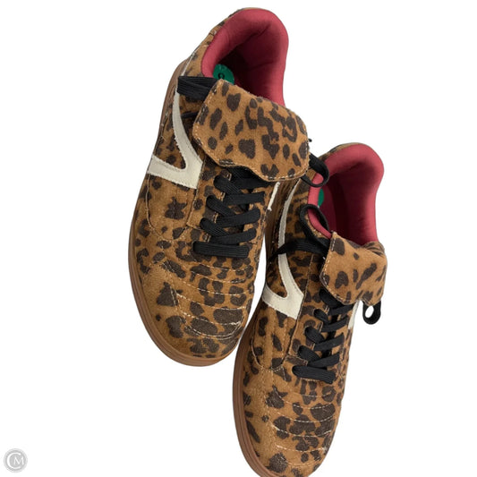 Shoes Sneakers By Cushionaire In Animal Print, Size: 8
