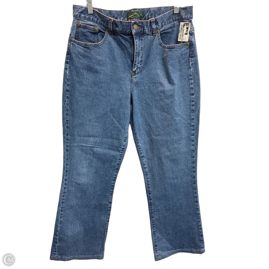 Jeans Straight By Lauren By Ralph Lauren In Blue, Size: 12