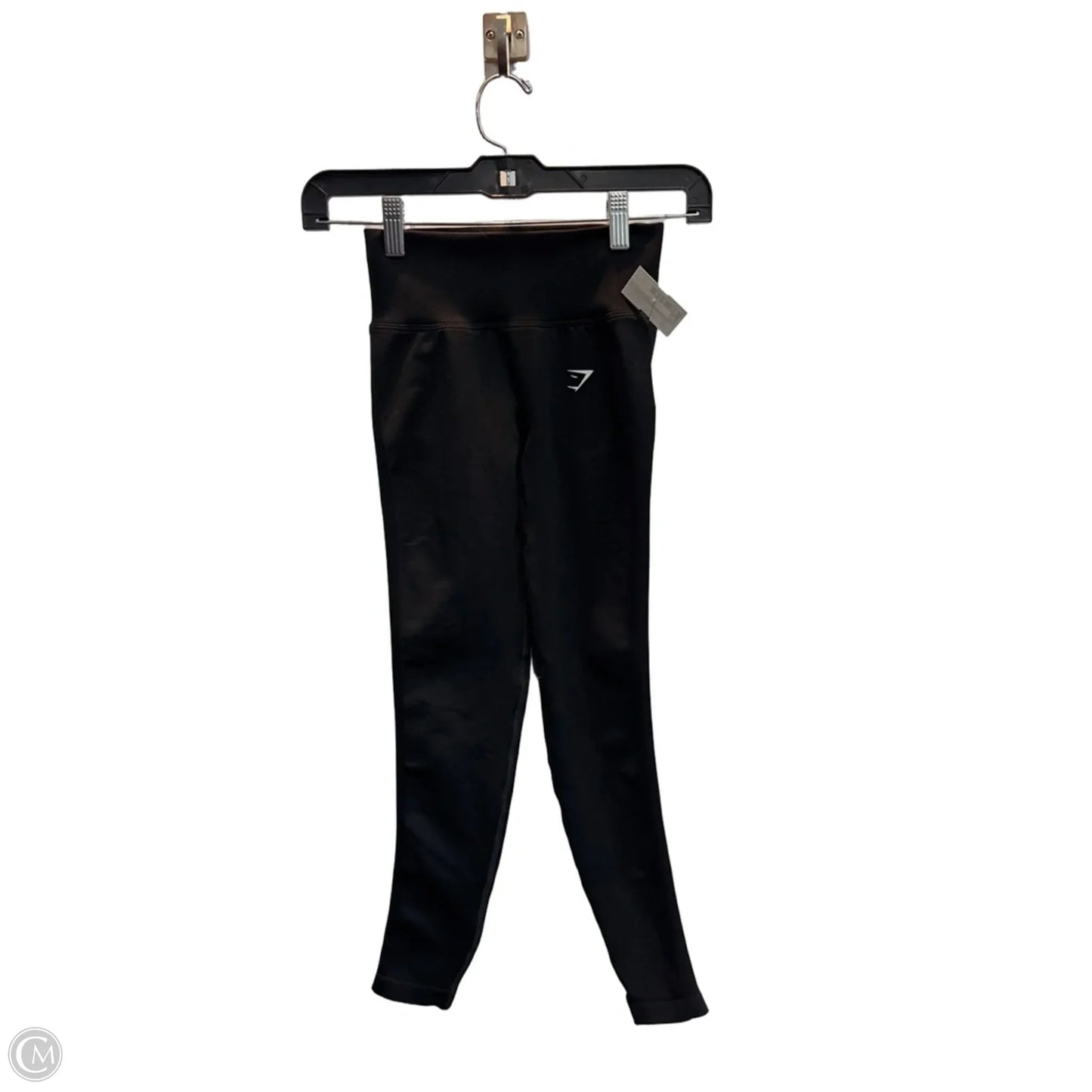 Athletic Leggings By Gym Shark In Black, Size: Xs