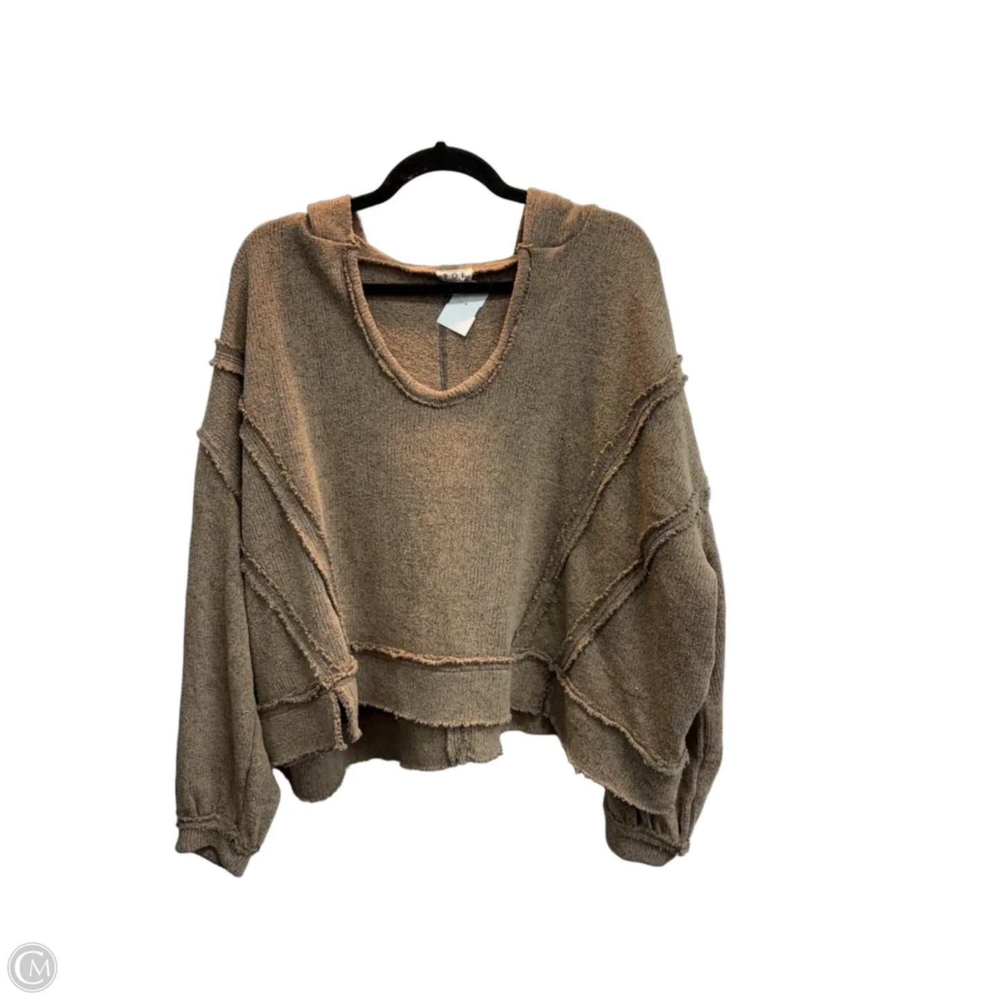 Sweater By Pol In Brown, Size: M