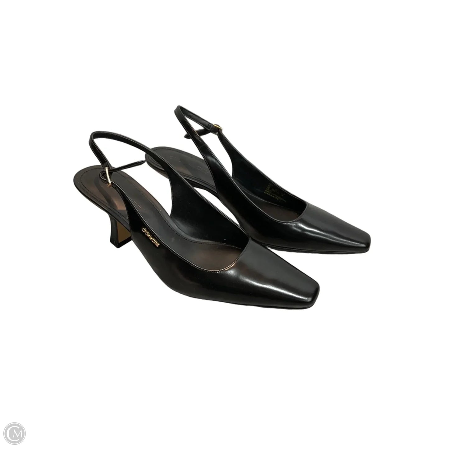 Shoes Designer By Coach In Black, Size: 7