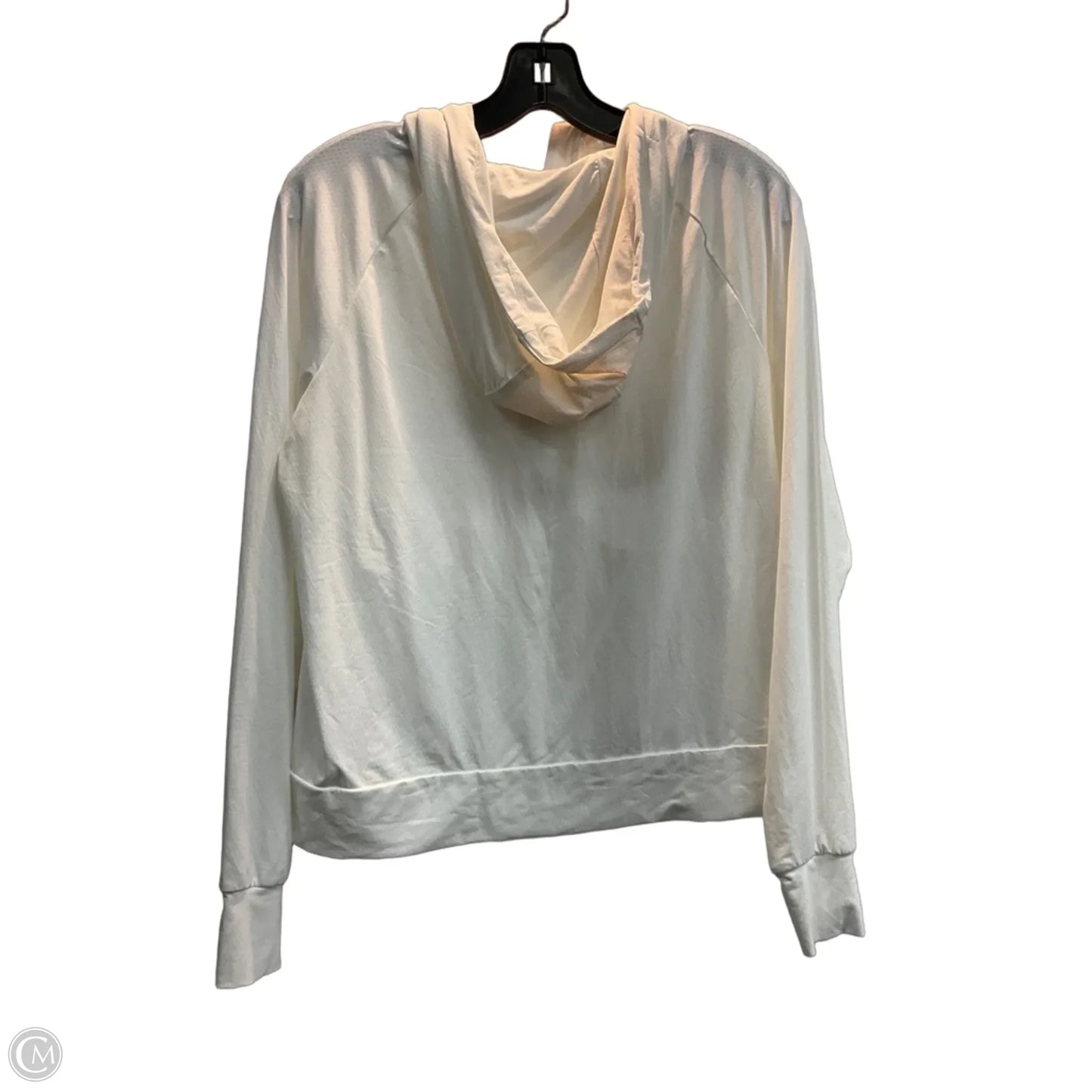 Athletic Jacket By Mondetta In White, Size: S