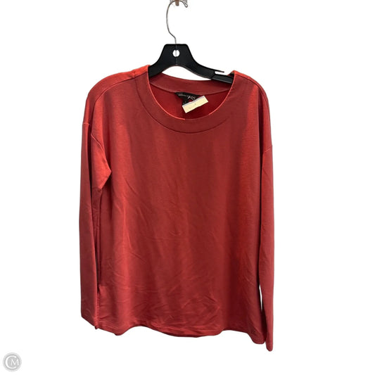 Top Long Sleeve By Banana Republic In Pink, Size: S