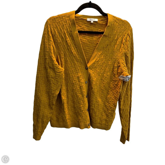 Cardigan By Madewell In Gold, Size: Xl