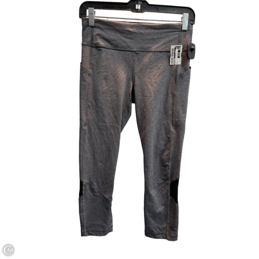 Athletic Leggings By Lululemon In Grey, Size: S