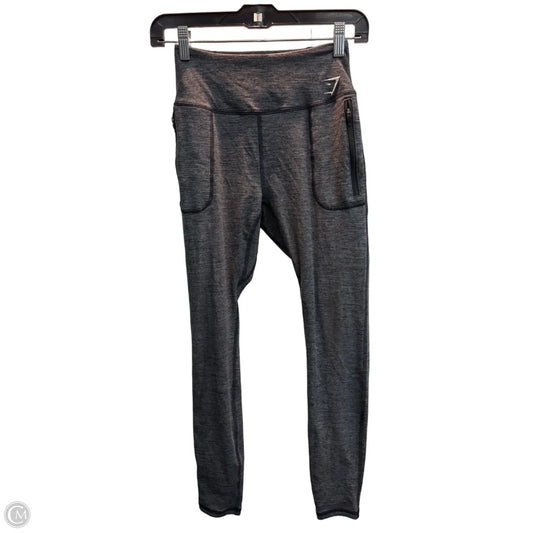 Athletic Leggings By Gym Shark In Grey, Size: S