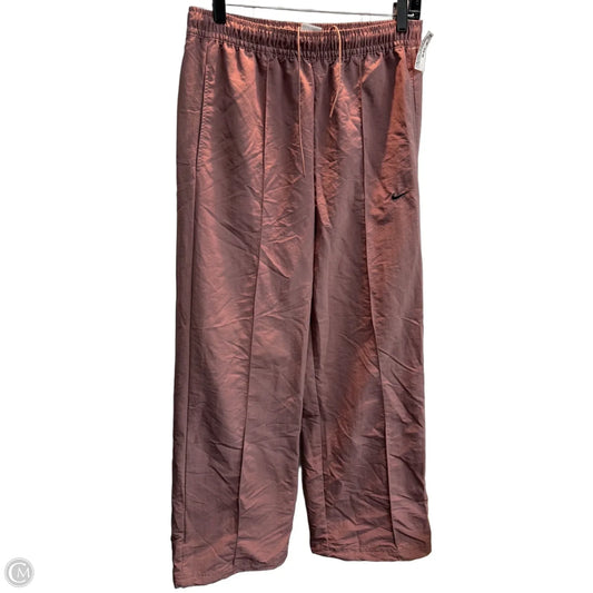 Athletic Pants By Nike Apparel In Tan, Size: M