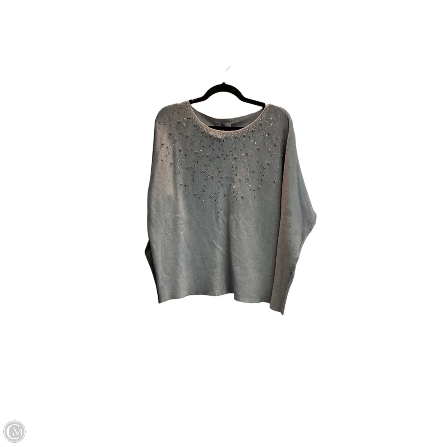 Sweater By Milano In Grey, Size: L