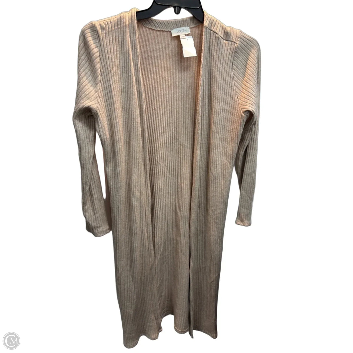 Cardigan By Loft In Tan, Size: L
