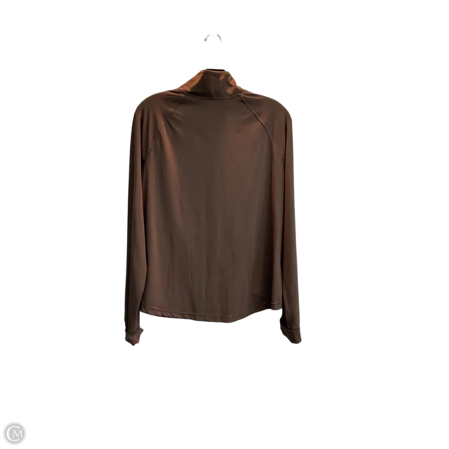 Athletic Jacket By Members Mark In Brown, Size: L