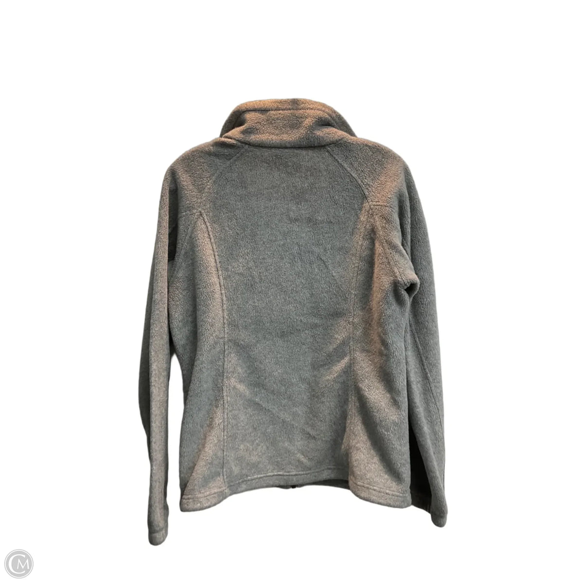 Jacket Fleece By Columbia In Grey, Size: M