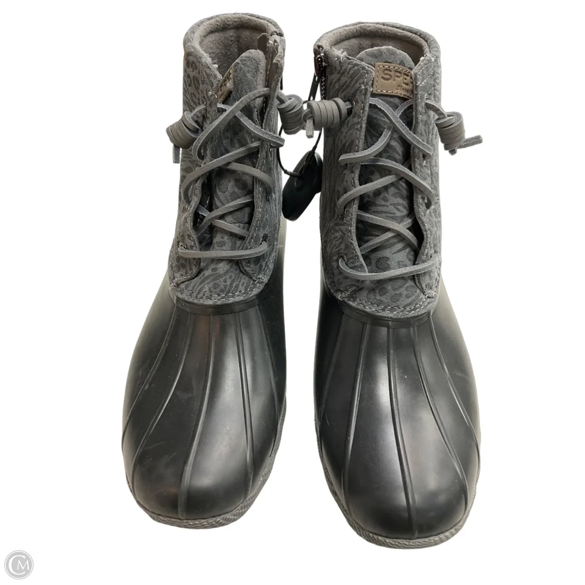 Boots Snow By Sperry In Black & Grey, Size: 11