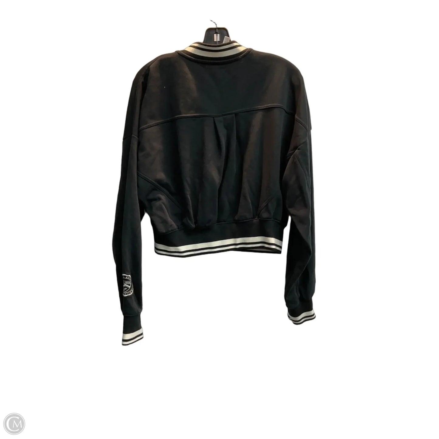 Athletic Jacket By Fabletics In Black, Size: M