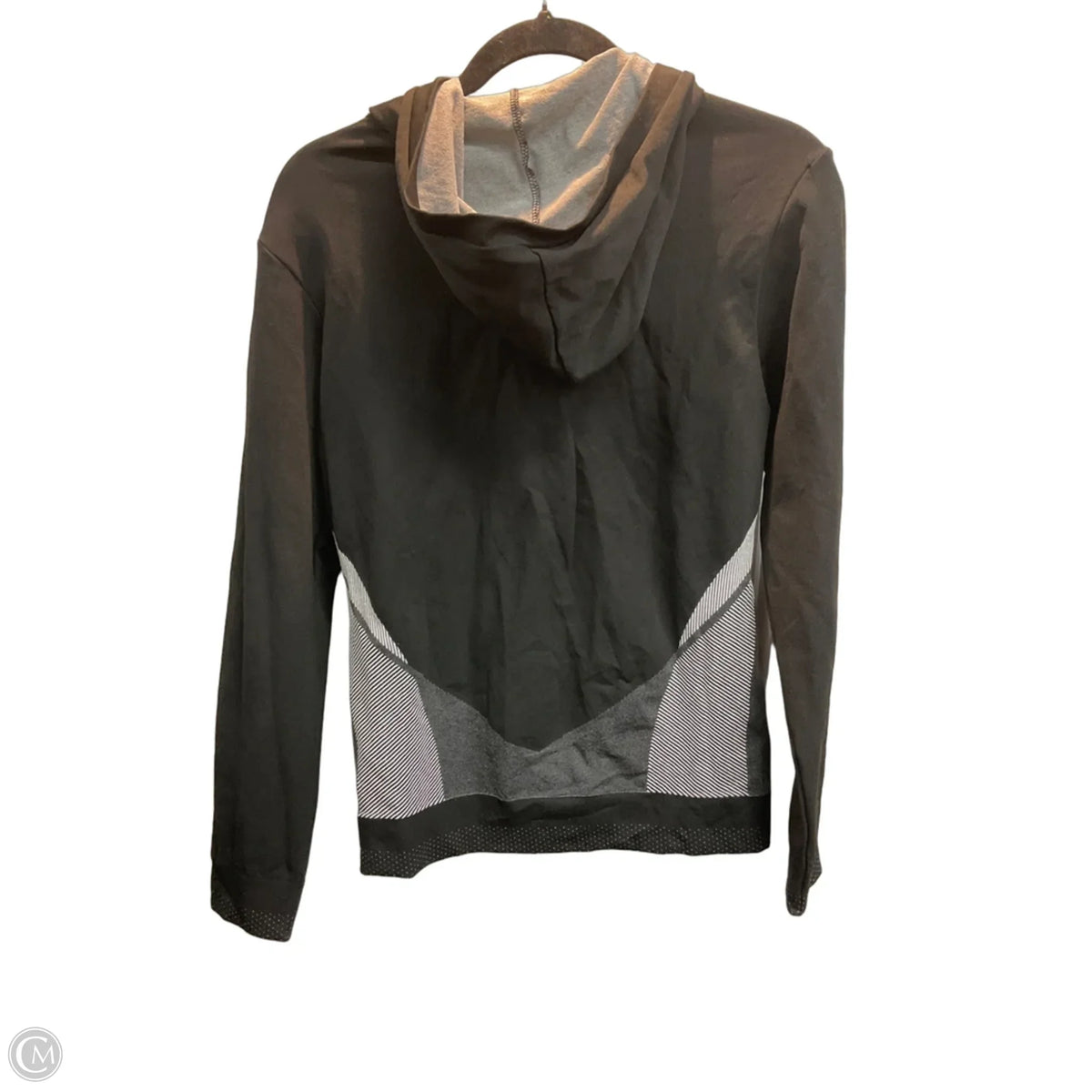 Athletic Jacket By Clothes Mentor In Black, Size: L