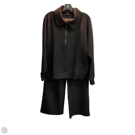 Lounge Set Pants By Clothes Mentor In Black, Size: L
