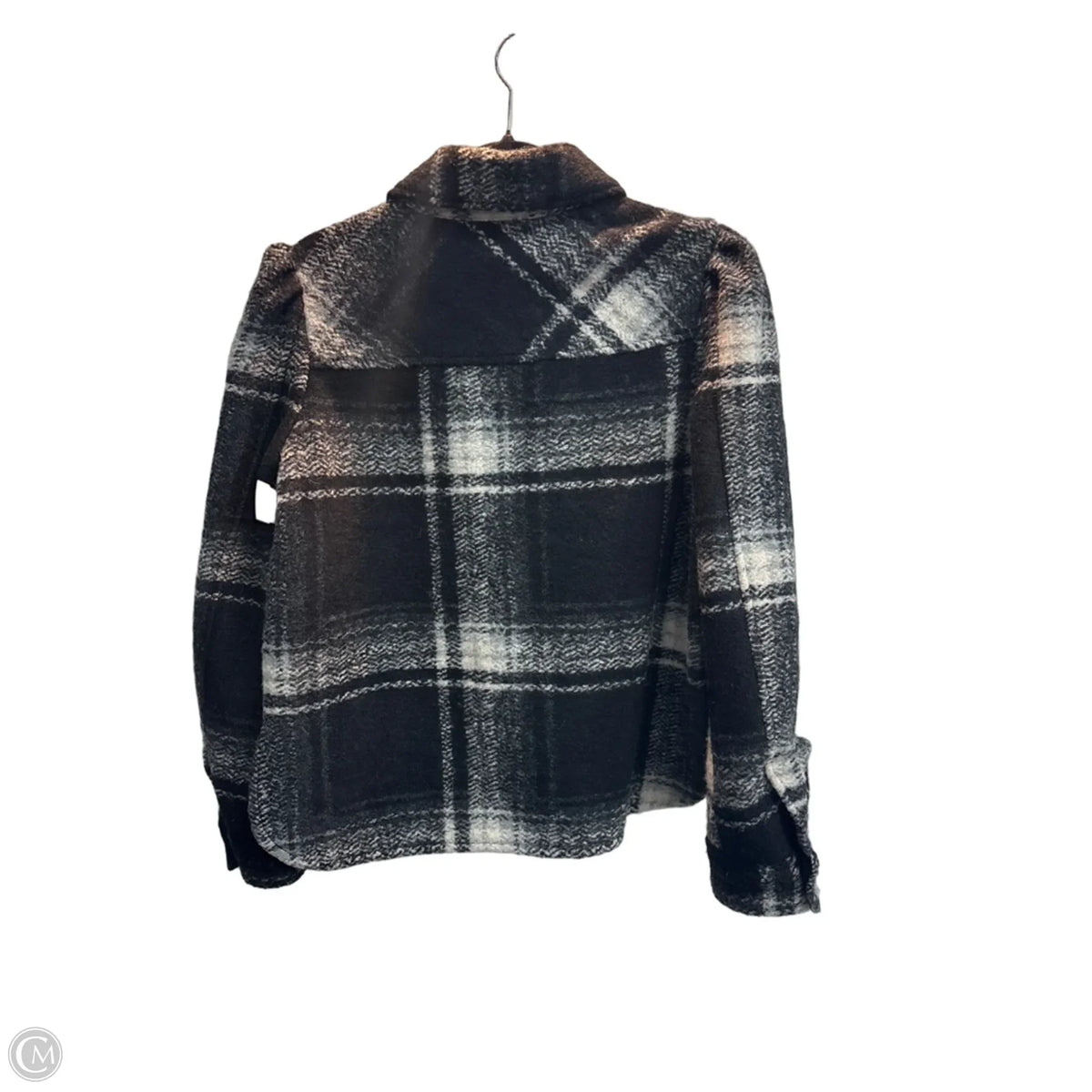 Coat Wool By Gap In Black, Size: Xs
