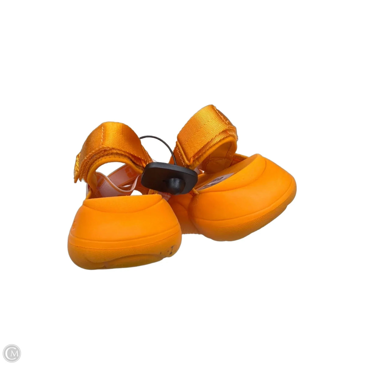 Sandals Designer By Ugg In Orange, Size: 7