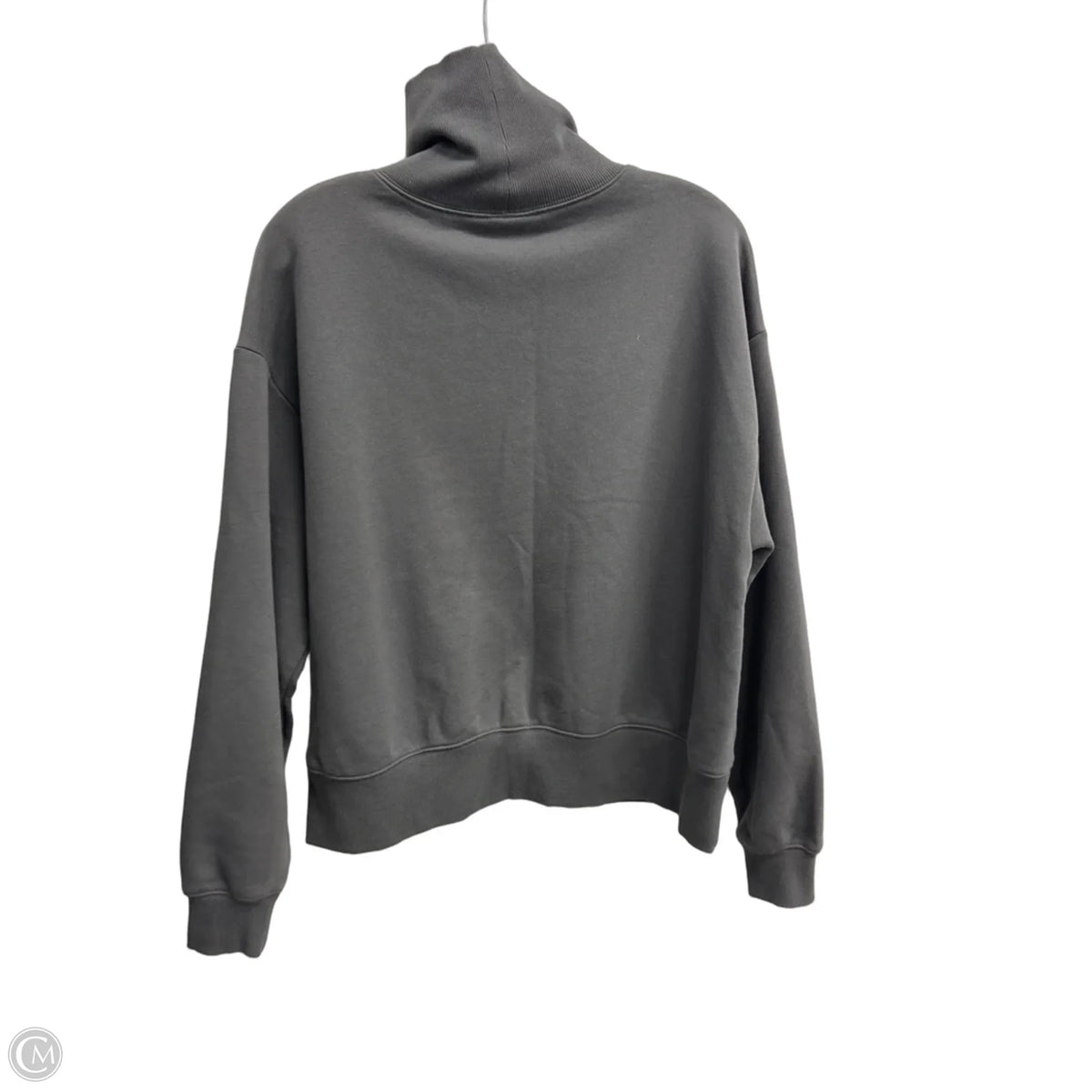 Sweatshirt Collar By Calia In Grey, Size: M