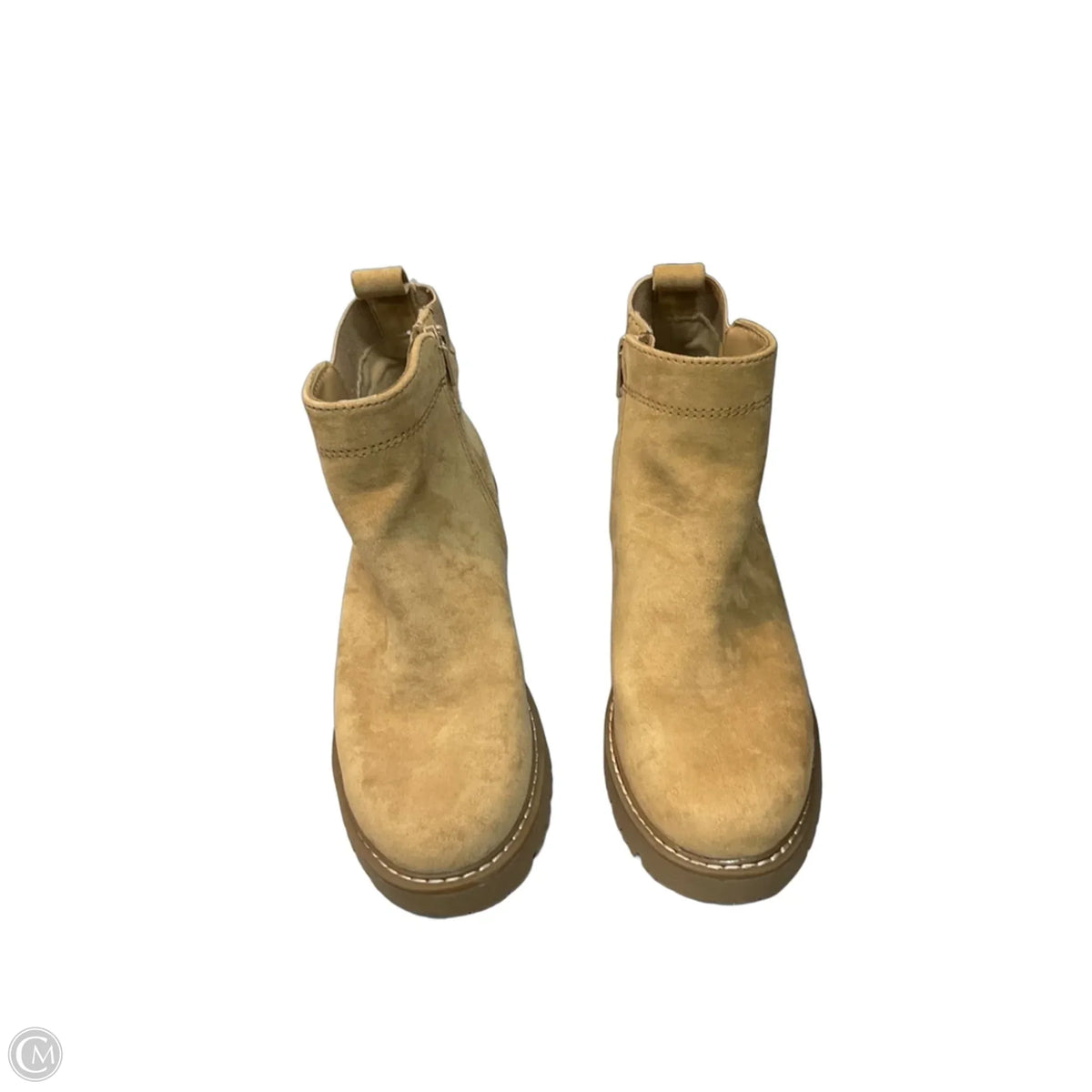 Boots Ankle Heels By Sonoma In Tan, Size: 6.5