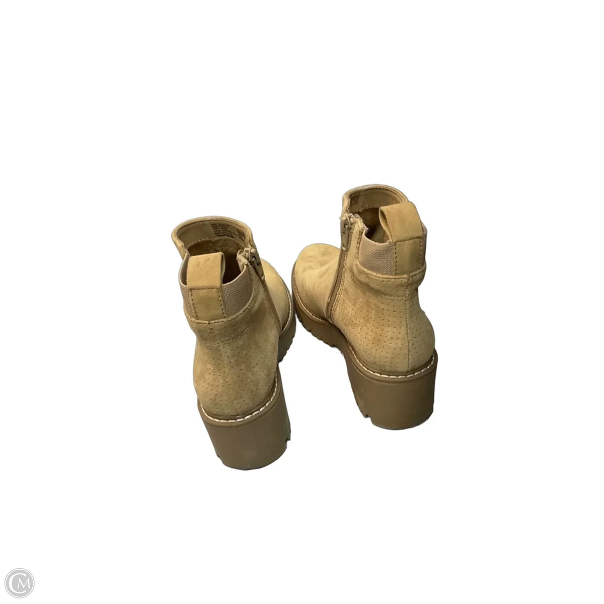 Boots Ankle Heels By Sonoma In Tan, Size: 6.5