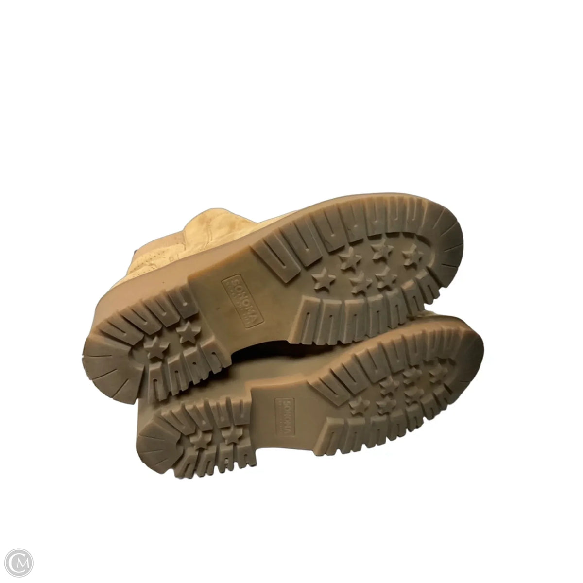 Boots Ankle Heels By Sonoma In Tan, Size: 6.5