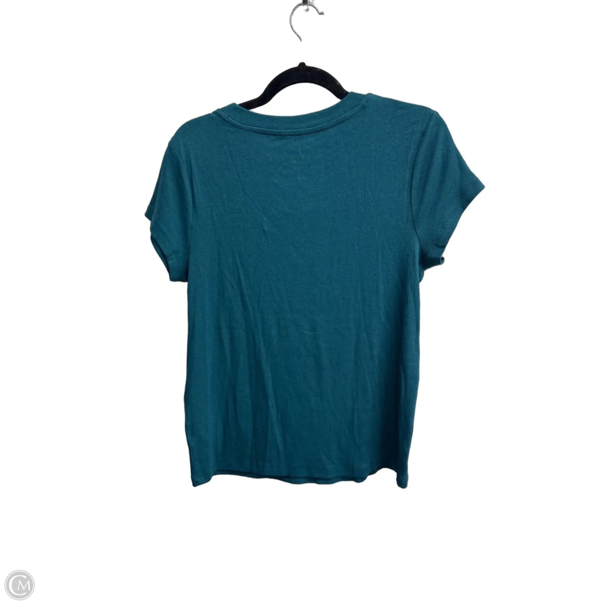Top Short Sleeve Basic By A New Day In Teal, Size: L