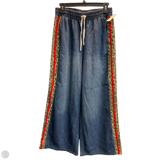 Jeans Wide Leg By Jodifl In Blue, Size: 4