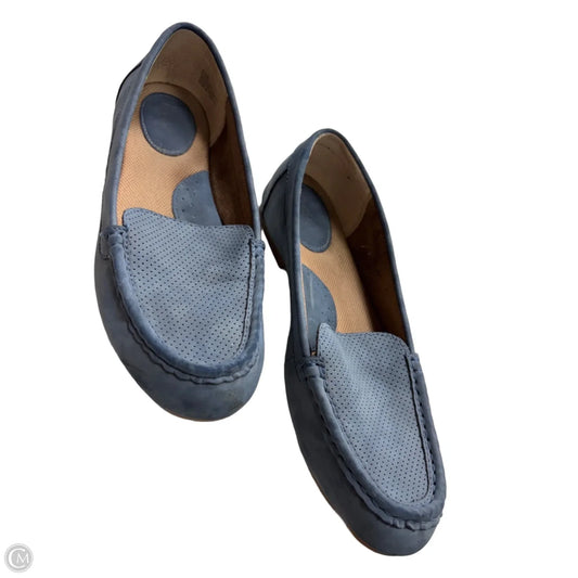 Shoes Flats By Boc In Blue, Size: 9.5