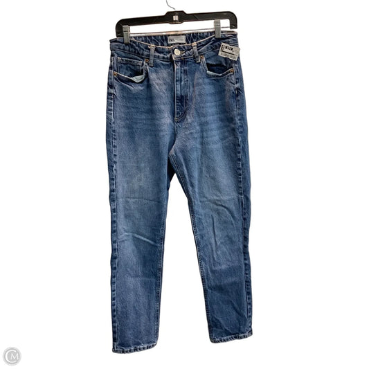 Jeans Straight By Zara In Blue, Size: 10