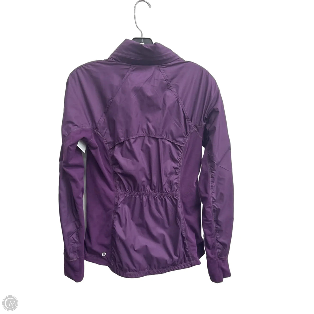 Athletic Jacket By Lululemon In Purple, Size: S