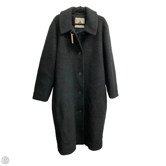Coat Peacoat By Clothes Mentor In Black, Size: 4x