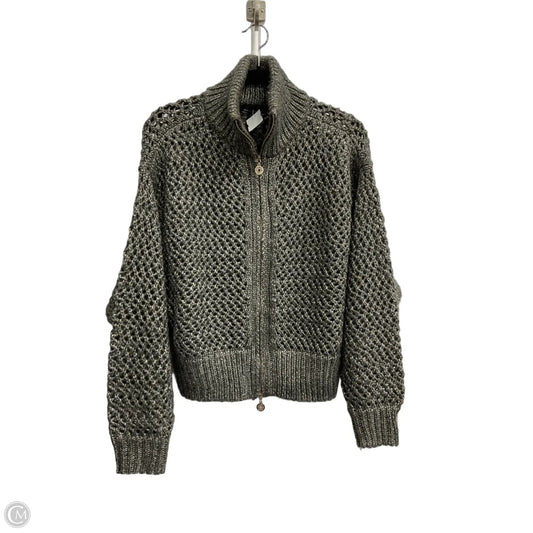 Sweater Cardigan By White House Black Market In Black & Gold, Size: Xl