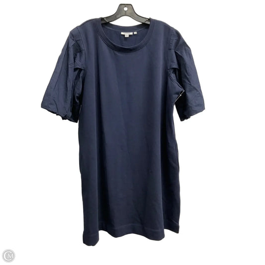 Dress Casual Midi By Chicos In Navy, Size: Xxl