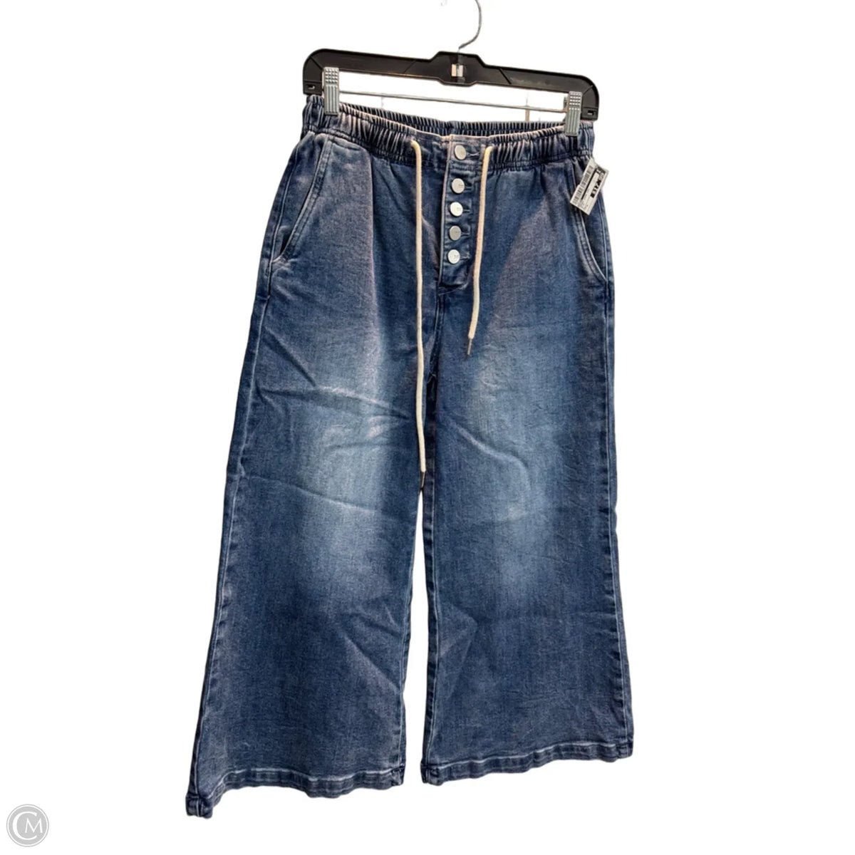 Jeans Wide Leg By Moco In Blue, Size: 4
