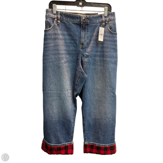 Jeans Boyfriend By Lane Bryant In Blue, Size: 20