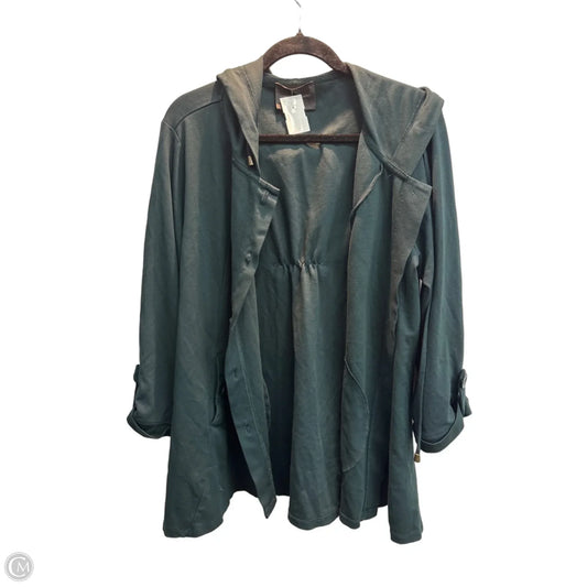 Jacket Other By Christian Siriano In Green, Size: 2x