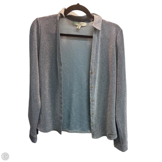Blouse Long Sleeve By Ted Baker In Blue, Size: Xs