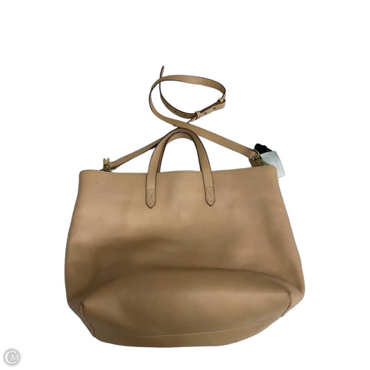 Tote Leather By Madewell, Size: Medium
